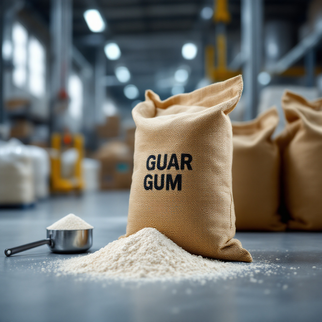 Goma guar en polvo