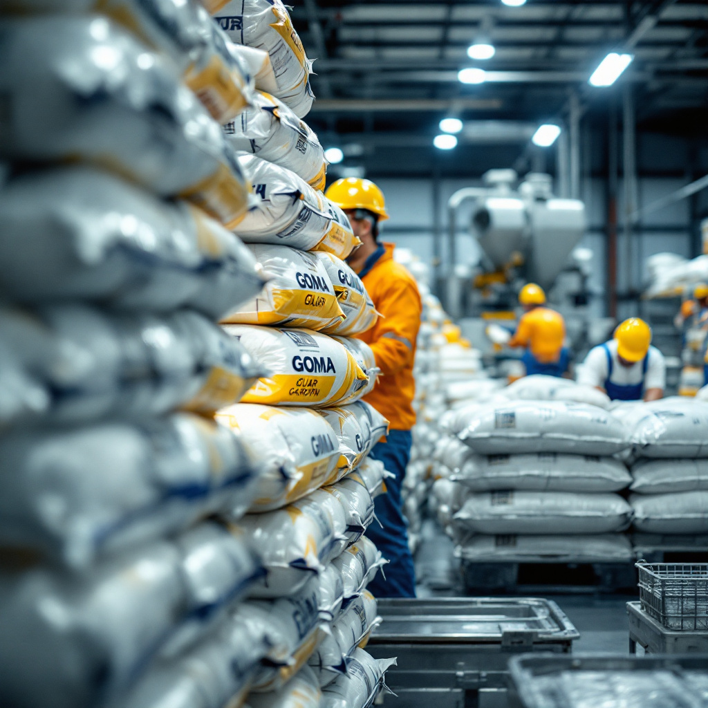 Goma guar goma garrofin