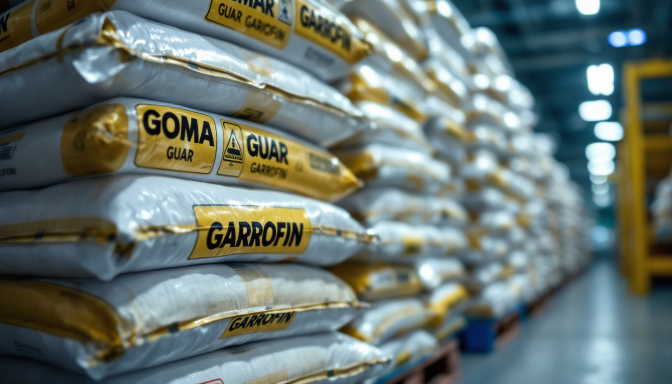 Goma guar goma garrofin